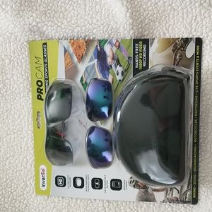 InvenTel PROCAM 1080P Video Recording Sports Glasses with Lenses and Case (AVG)